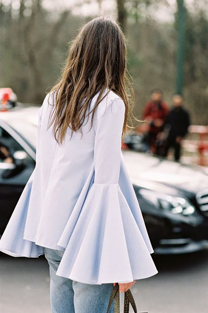 Bell Slevees Shirts and dresses street style outfit7