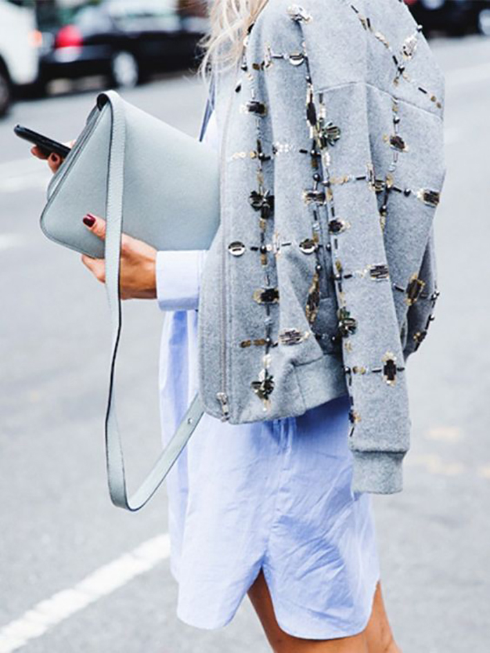 Bomber jacket street style outfit fashion2