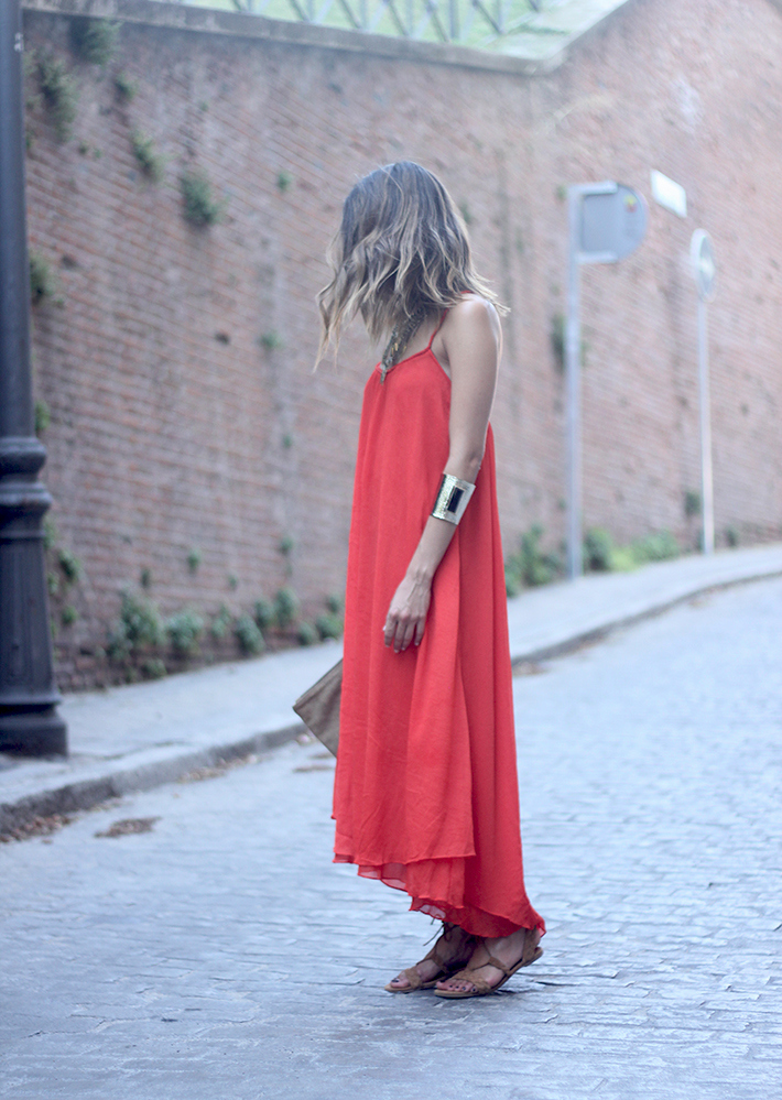 Red Maxi Dress02
