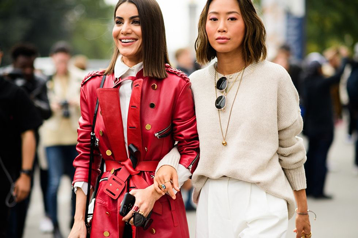Paris fashion week street style trend style outfit 2017 accessories PFW2