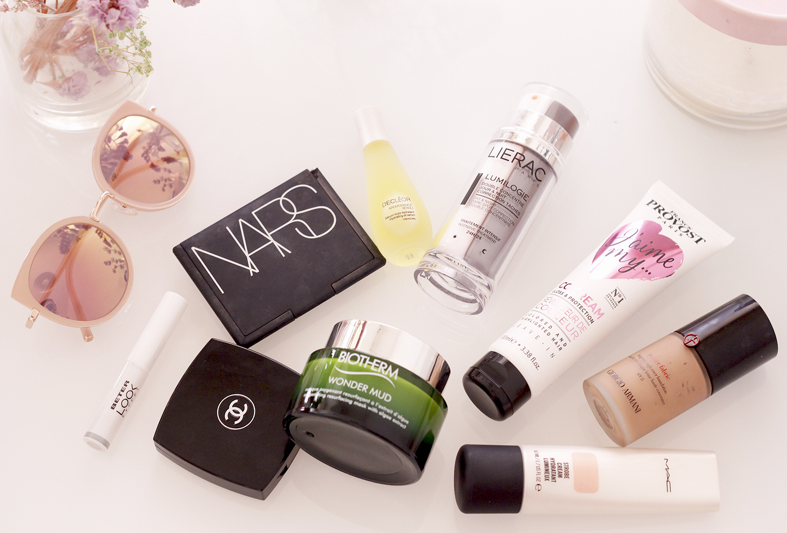 mejores productos de belleza best beauty products nars biotherm chanel NYX Mac5