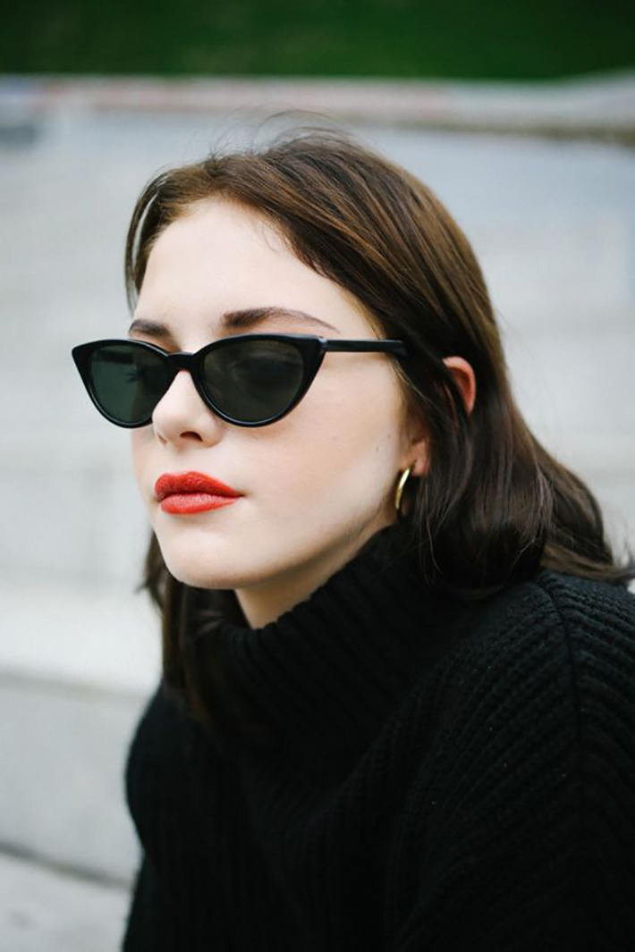 90's sunglasses trend street style fashion outft winter 2018 inspiracion1