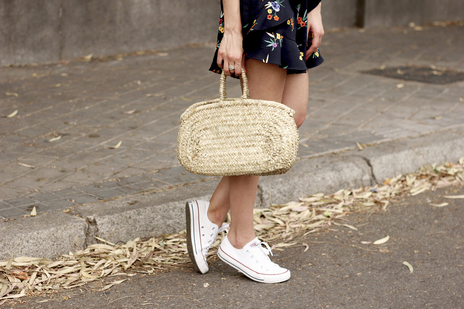 Flower Jumper converse wricked bag summer outfit 201714