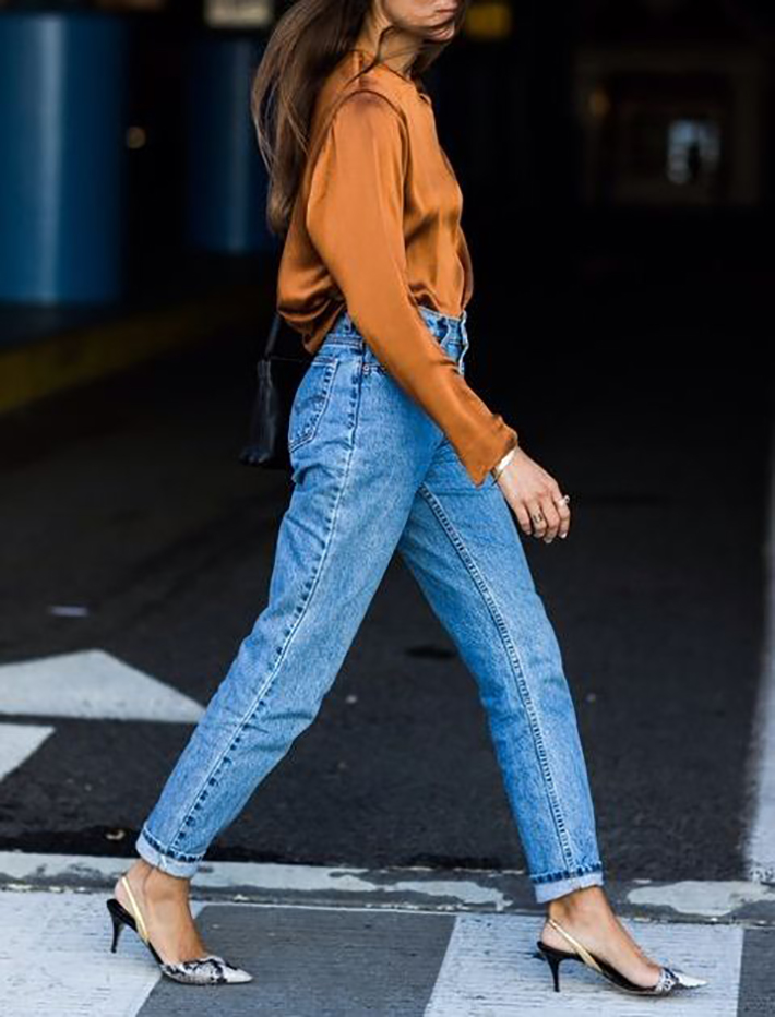 how to wear kitten heels summer 2017 street style outfits fashion trend9