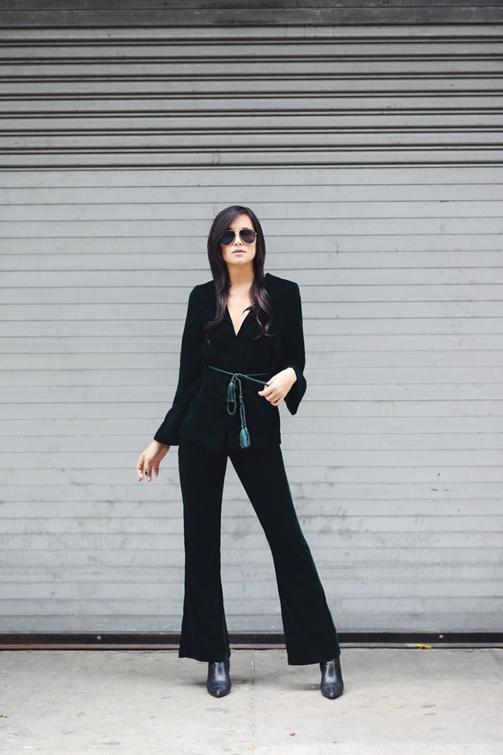 how to wear velvet streetstyle inspiration outfits15