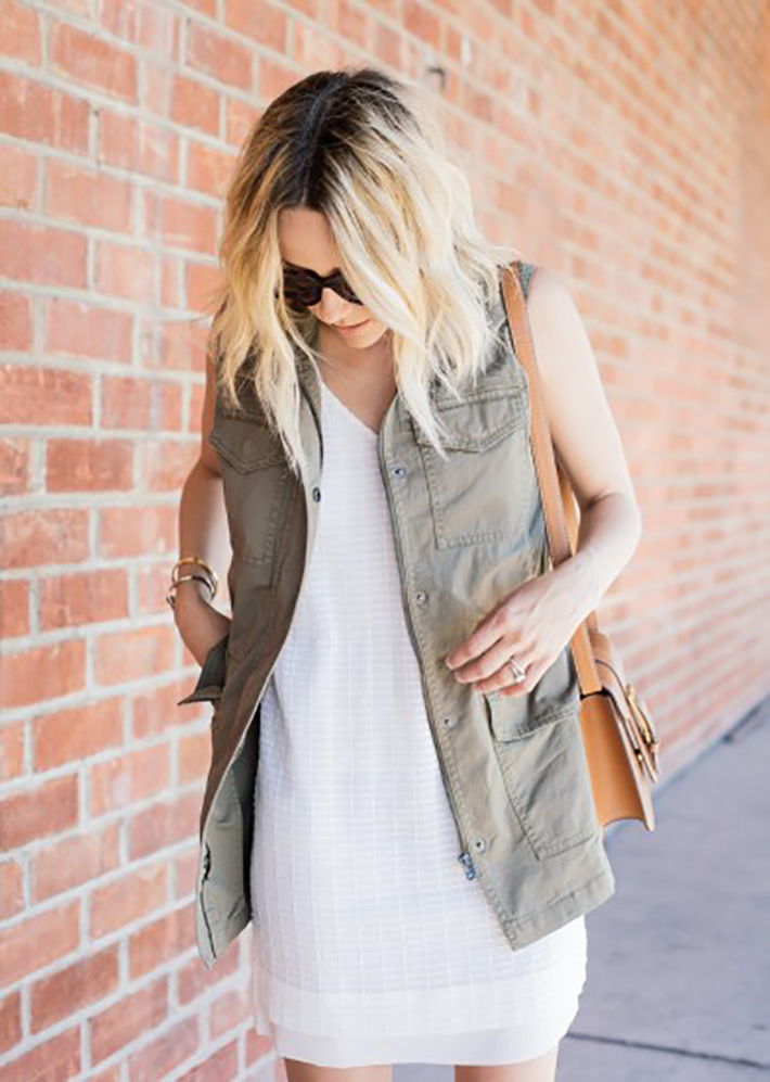 Military style green olive street style inspiration08