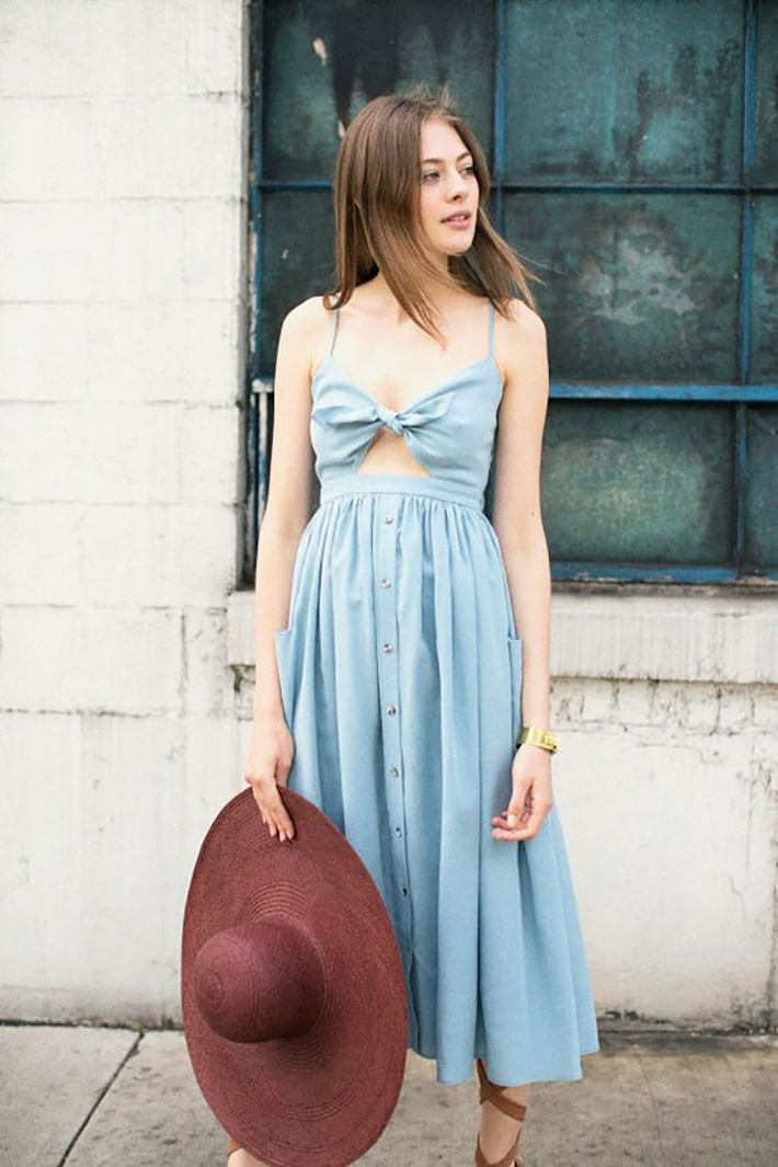 relaxed summer outfit street style fashion7