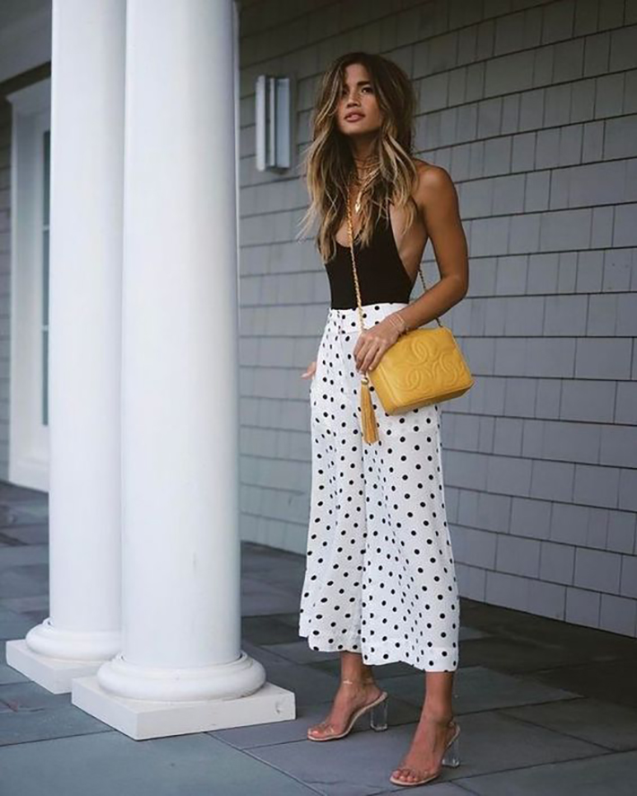 Polka dots trend Outfit Ideas for Spring 2018 style fashion tendencias primavera2