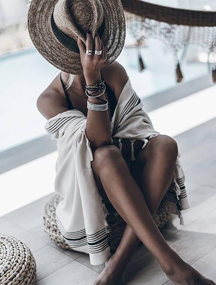 Beach outfits summer street style inspiration fashion style accessories2