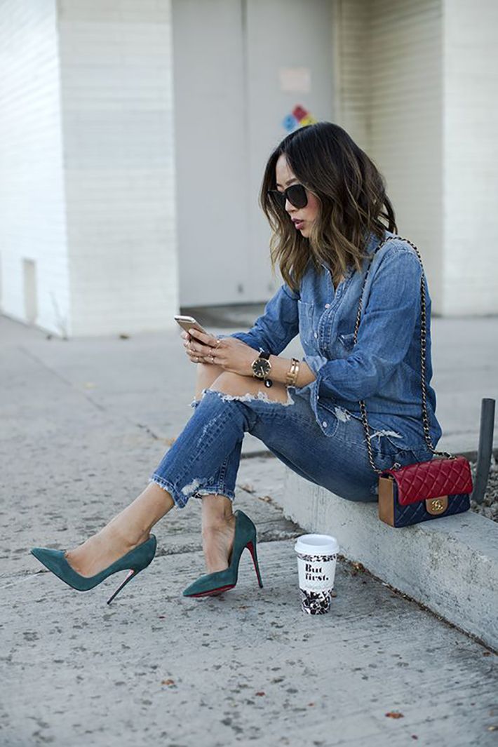 denim street style8