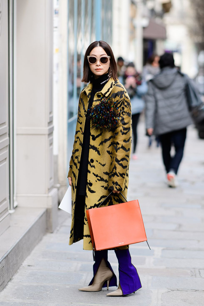 Best Street Style at Paris Fashion Week Fall 2018 trend street style fashion outfit winter10