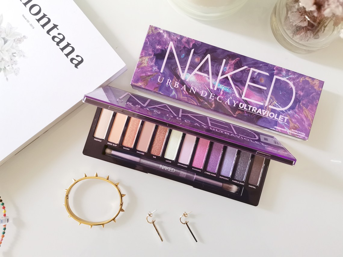 Urban Decay Makeup Ultraviolet naked palette3