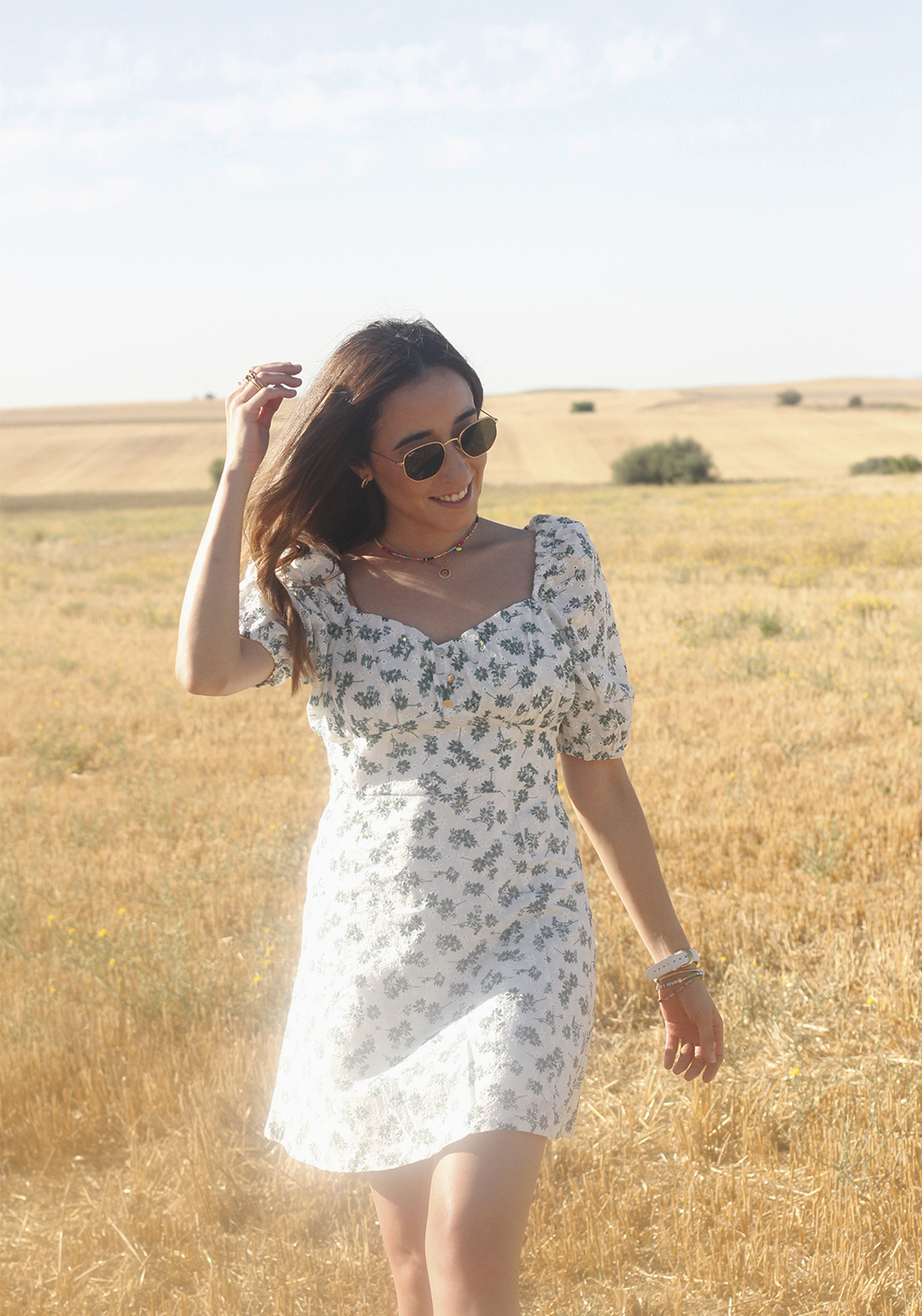 contryside outfit streetstyle sneakers dress summer6