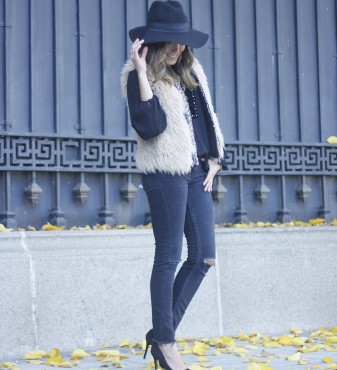 Faux Fur Vest
