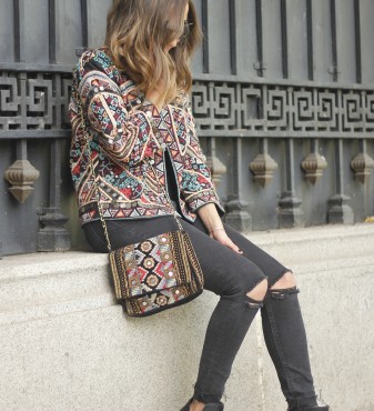 Jacket With Embroidery