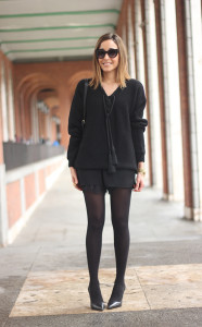 Mango Black Sweater06