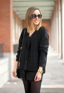 Mango Black Sweater17