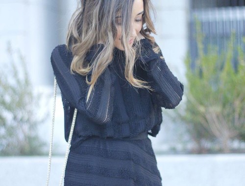 No te puerdas el último post del blog/Don't miss the last post on the blog!! #ootd #outfit #oufitoftheday #style #me #new #girl #girly #black #dress #accessories #heels #fashion #fashionblogger #instafashion #zara  #loveinditex #purse #black #dress #streetstyle